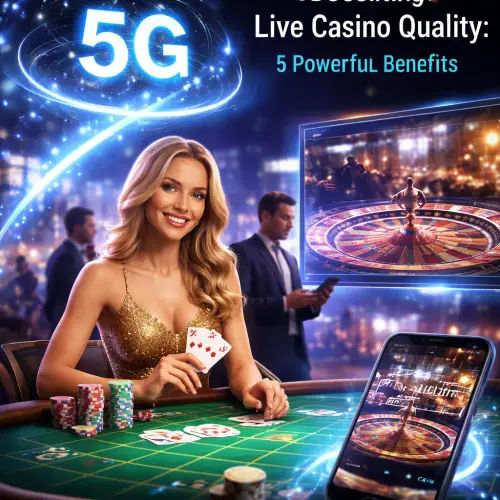 5G connectivity boosting live casino quality