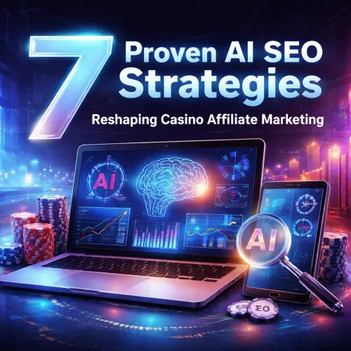 AI SEO casino affiliate marketing