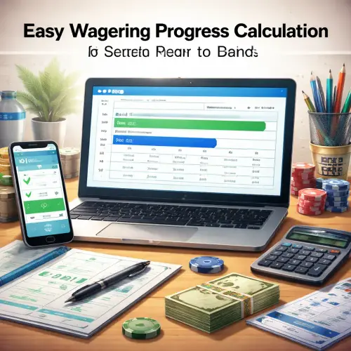 calculate wagering progress