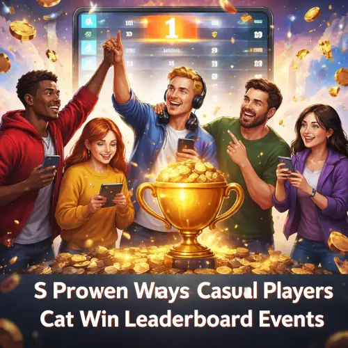 casual players win leaderboard events