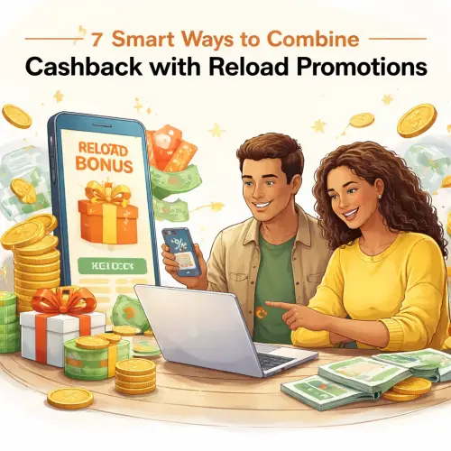 Combine Cashback with Reload Promotions
