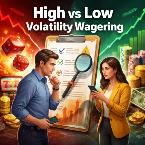 high volatility vs low volatility wagering
