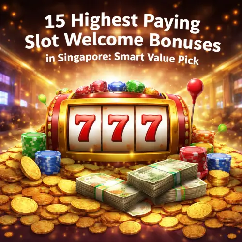 highest paying slot welcome bonuses Singapore