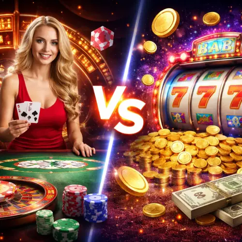 Live Casino vs Slot Bonuses