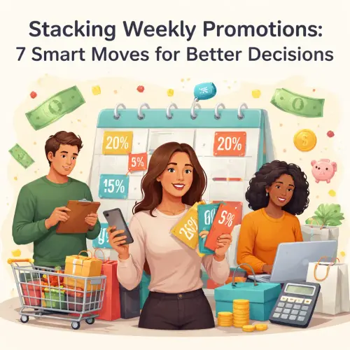 stacking weekly promotions