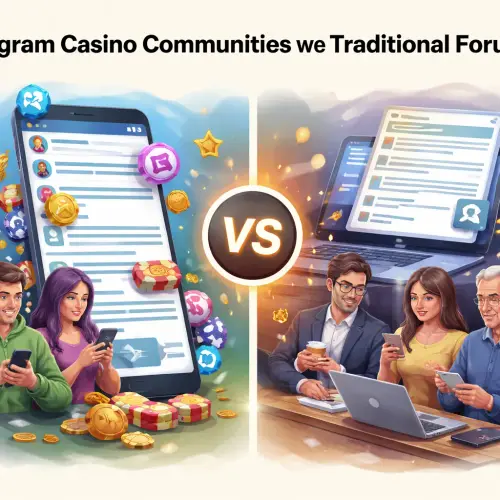 Telegram Casino Communities vs Traditional Forums