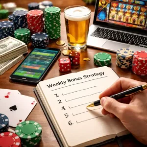 weekly bonus rotation strategy, weekly bonus rotation, bonus rotation strategy, gambling bonus management