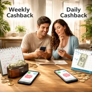 Weekly Cashback vs. Daily Cashback, cashback programs, weekly cashback vs daily cashback