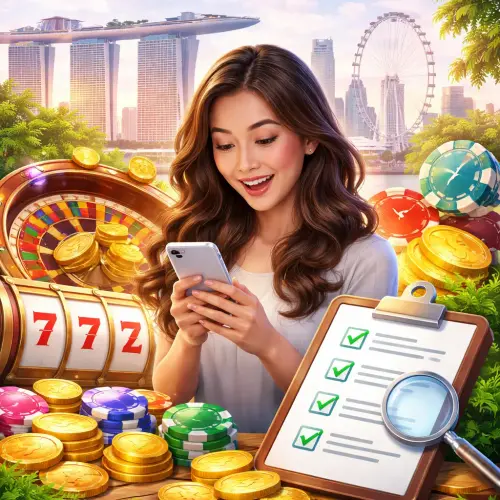 which Singapore casino gives free spins without deposit