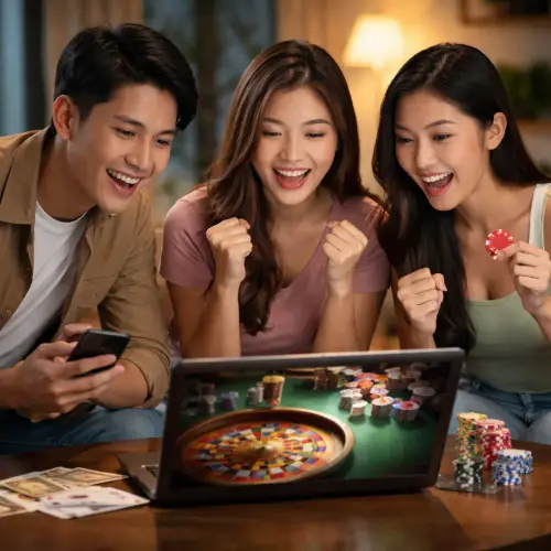 young Singaporeans online casino entertainment